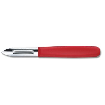 Victorinox dunschiller dubbel [L+R] in ZB hoes, rood heft