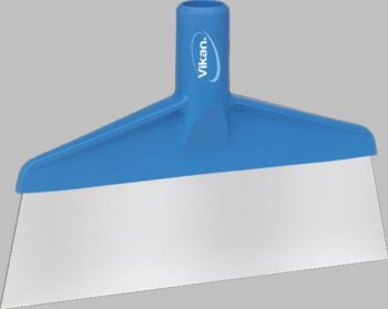 Vikan 29103 rvs vloerschraper, blauw 260mm