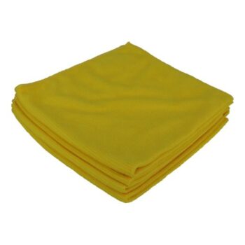 microvezel stretch doek geel