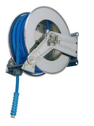 losse slang voor 15 mtr-haspel, 1/2d incl. rvs koppelingen