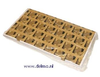 kleefplaat voor insectenverdelger, klein34x20cm (verpakt per 10 stuks)