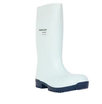 paar Purofort laarzen, maat 42 wit met stalen neus