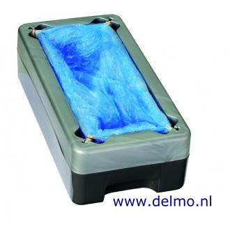 Celto "stap-in" schoenovertrekdispenser ABS kunststof