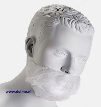 disposable baardmaskers [non-woven], wit