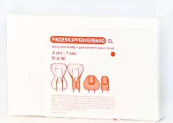 vingertop-pleisters, huidkleur vlinder 40x70mm