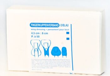 detectie-vingertop-pleisters, blauw vlinder 45x80mm