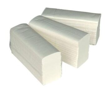 P2P profi handdoeken V-vouw, wit