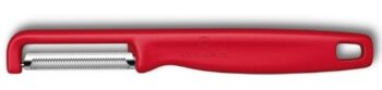 Victorinox Iota dunschiller, getand dubbelsnijdend, rood