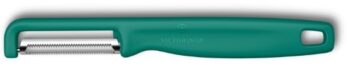 Victorinox Iota dunschiller, getand dubbelsnijdend, groen