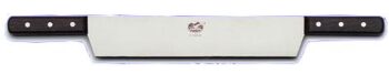 Victorinox kaasmes, recht 30cm. esdoorn handvatten