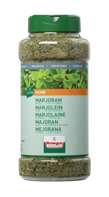 Verstegen, 55gr Vriesgedroogde marjolein heel Pure