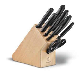 Victorinox Swiss Classic messenblok 9-delig gevuld, beuk