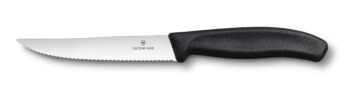 Victorinox Classic Gourmet steakmes golfsnede, zwart heft