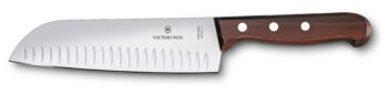Victorinox Santoku-mes 17cm. kuiltjes esdoorn heft (geschenkverp.)