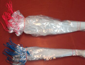 nylon-darm pg.140 L= 60 cl+lus transparant