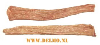 witvellen 55/60 rood-wit niet afgebondenL=60 cm.