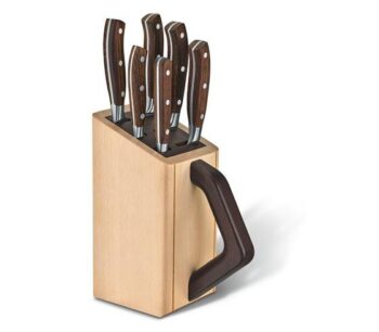 Victorinox messenblok (6 posities) GrandMaitre, esdoorn heft (geschenkdoos)