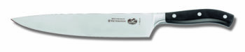 Victorinox koksmes 25cm. GrandMaitre, zwart heft (geschenkdoos)