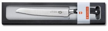 Victorinox broodzaag 23cm. GrandMaitre, zwart heft (geschenkdoos)