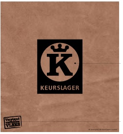 kg edelpak-vellen 33x40cm, bruin Keurslager-dessin