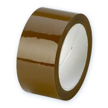 rol a 66mtr dozentape, breedte 48mm. PP-low noise, bruin