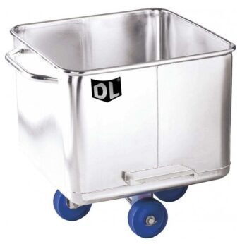 Delmo-H rvs normwagen 200 liter