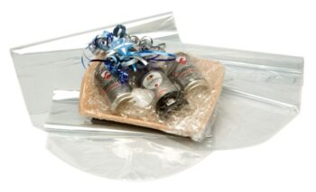PP cadeau-krimpzakken 40,5x71cm. 25my crystal clear