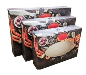 caterwaredozen, 46x31x8cm. Fish vis